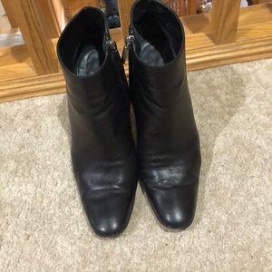 Calvin Klein Black Booties